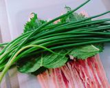 ＊豚肉の小葱大葉チーズとろ〜り巻き焼き＊作り方3写真