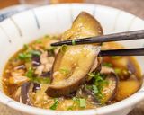 茄子と豚肉のつけ蕎麦作り方9写真