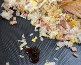 ベーコンと長ネギのチャーハン作り方7写真