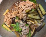 豚肉とピーマン、ナスのオイスター炒め作り方6写真