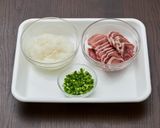 コリコリ食感がたまらない！豚タンおろしポン酢作り方1写真