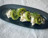 キウイと豆腐チーズの和風カプレーゼ作り方4写真