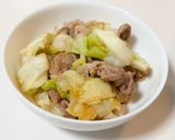 豚こまとキャベツの甘辛いため作り方4写真