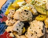 鶏肉とジャガイモのバジルバター炒め作り方4写真
