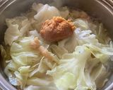 お野菜7種栄養満点!石狩鍋風煮作り方5写真