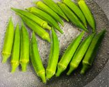 簡単薬膳⭐︎オクラと長芋の梅おかか和え作り方2写真