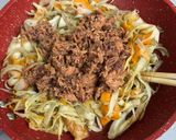ごぼうとまぐろフレークのきんぴら風♪作り方4写真