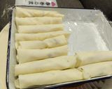 チーズ入り鶏紫蘇春巻♪作り方3写真