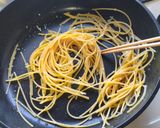 簡単！とまおっ流麺つゆパスタ！作り方4写真
