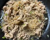 豚こま肉と白滝炒め作り方6写真