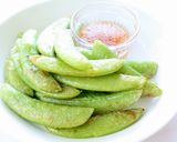 香ばしい【スナップえんどうのグリル】作り方3写真