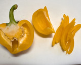 ラム肉と彩り野菜の中華風細切り炒め作り方2写真