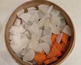 豚汁だってせいろ蒸し☆蒸して５分煮るだけ作り方3写真