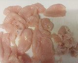 本格簡単！むね肉のチリソース　エビチリ風作り方1写真