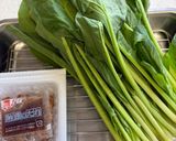 * 簡単♪ほうれん草の納豆和え作り方1写真