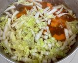 生マロニーと白菜のスープ煮♪作り方3写真