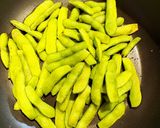 仕上げに岩塩パラリ✨️美味しい茹で枝豆作り方1写真