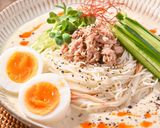 台湾風クリーミー豆乳そうめん作り方4写真