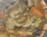 簡単酸辣湯麺風味回鍋肉青椒肉絲風作り方16写真