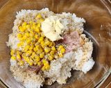 レンジで!コーンたっぷりバター醤油チャーハン作り方2写真