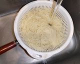 カニかまキュウリ三つ葉のそうめんサラダ作り方1写真