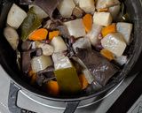 小豆と根菜のいとこ煮作り方8写真