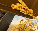 さつまいもの薄切り塩チップス作り方3写真