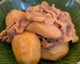 ごはん泥棒＊簡単！おばあちゃんの里芋と豚肉の煮物作り方5写真