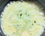 ☆絶品！緑茶で作る鶏雑炊☆作り方4写真