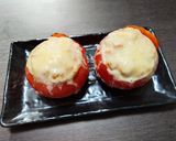 簡単☆お手軽トマトのツナチーズ焼き♩作り方7写真