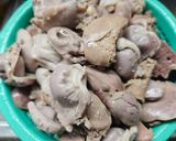 砂ずり&鶏肝のスタミナ甘辛煮～半熟卵入～作り方4写真