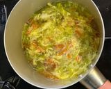 ツナと野菜の卵とじスープ作り方3写真