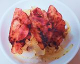 【食感抜群】カリカリ玉ねぎ＆ベーコン丼作り方4写真