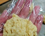 ★低糖質‼きんぴらを包んだおからパン♪作り方5写真