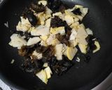 きくらげと筍の甘辛卵炒め作り方2写真