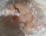 鶏むね肉とピーマンの塩ダレ炒め作り方1写真