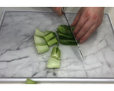 青梗菜と豆腐の豚肉炒め★動画あり★作り方1写真