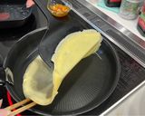 調理実習のクレープ@中学生作り方4写真