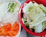 養生三宝と鶏団子の塩麴鍋作り方2写真