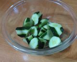 きゅうりと竹輪で副菜作り方1写真