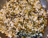 鶏そぼろと高菜炒め作り方4写真