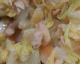 白菜とシーチキンの炒めもの作り方5写真