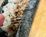 私史上最高🤣の納豆巻き😋😻作り方5写真