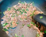 ニラと豚ひき肉のバターご飯作り方4写真