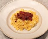 簡単★トマトたっぷりオムライス作り方3写真