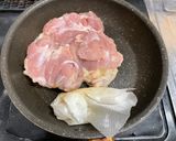 お弁当⭐︎簡単酢とニンニクのチキンステーキ作り方3写真