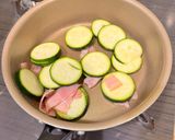 ズッキーニとベーコンのバター醤油炒め作り方3写真