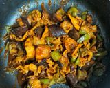 茄子とピーマンと豚肉の味噌和え（甜麺醤）作り方4写真