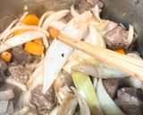 圧力鍋と市販のルーで簡単ビーフシチュー作り方6写真