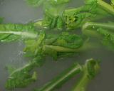 菜の花ととろろのお浸し作り方1写真